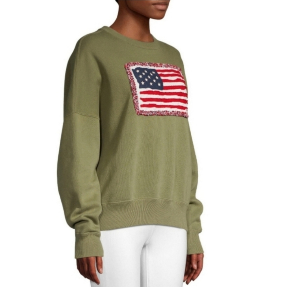 Polo Ralph Lauren American Flag Sweatshirt Size Small